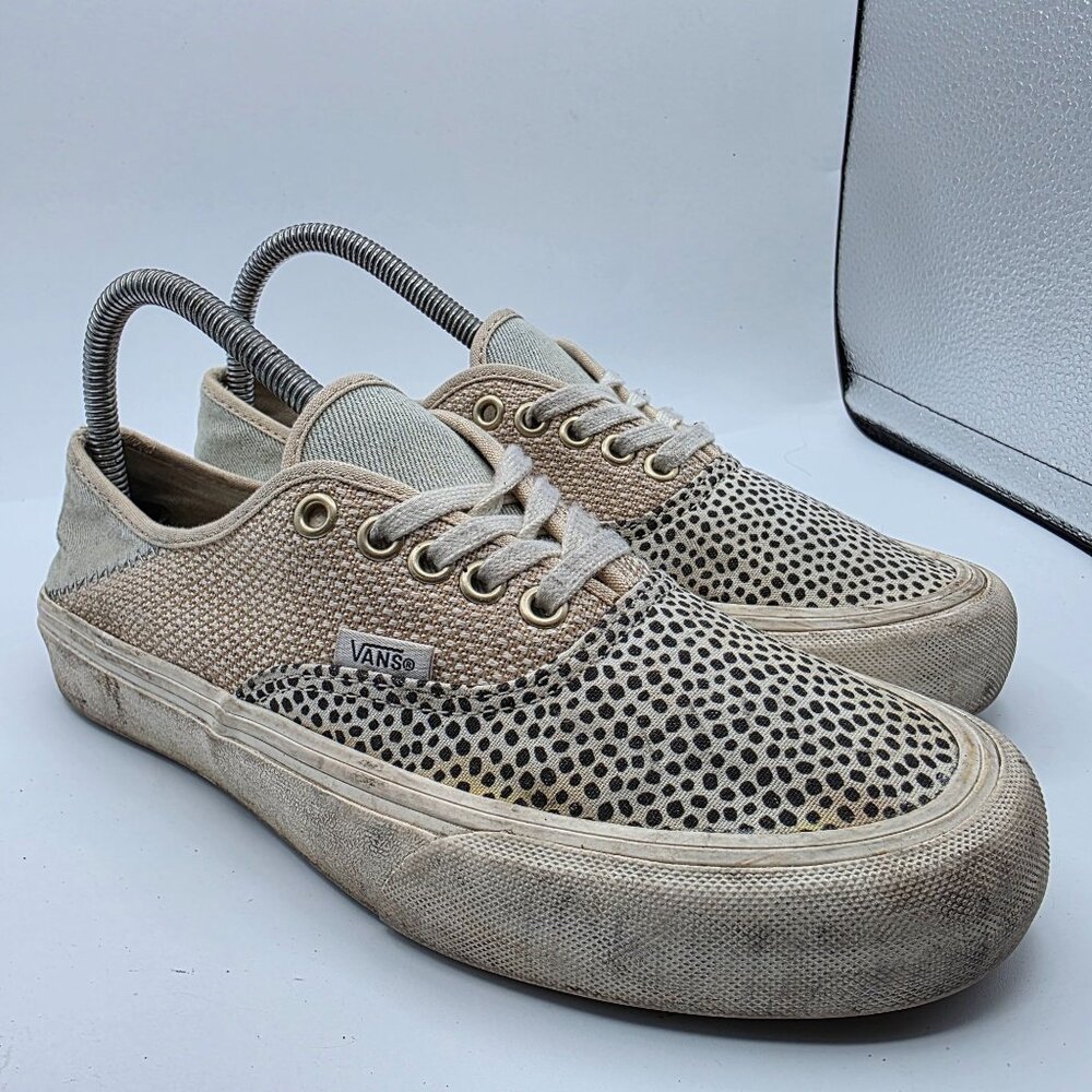 Vans Authentic SF Mix Match Marshmallow Womens Size 8.5 Sneaker Shoes Walking